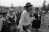 Turbacz, Polana Rusnakowa, 5 VIII 1984. Msza w. odprawiana przez ks. Jzefa Tischnera w intencji tutejszych partyzantw na pamitk ruchu oporu w Gorcach
