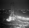 Gdask, 6 XII 1980. Uroczysto wmurowania kamienia wgielnego pod Pomnik Polegych Stoczniowcw 1970