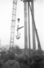 Gdask, XI-XII 1980. Budowa Pomnika Polegych Stoczniowcw 1970