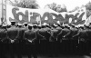 Leszek Biernacki, 12 VI 1987, Gdask, wielki transparent “Solidarno” niesiony na msz papiesk na Zaspie